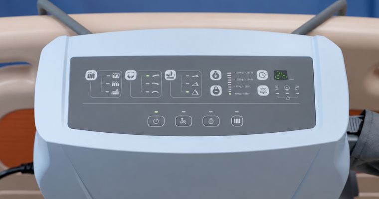 Optima Turn 翻身氣墊床智慧圖示操作介面